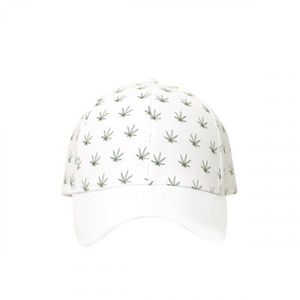 BCW017 위드패턴 볼캡 화이트