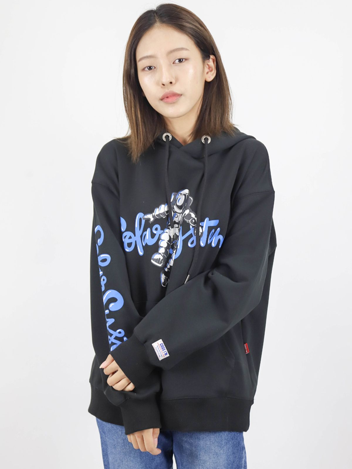 코드아이엠(CODE I'M) SOLAR SYSTEM VERSION2 HOOD MTM BLACK