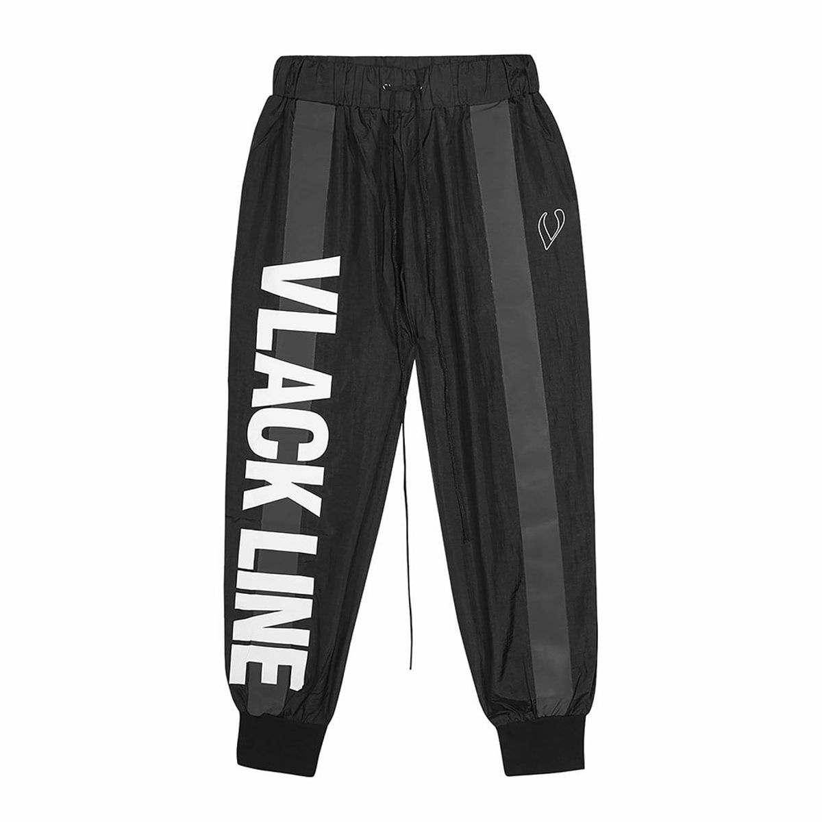바이브레이트(VIBRATE) SCOTCH LINE JOGGER PANTS (BLACK)