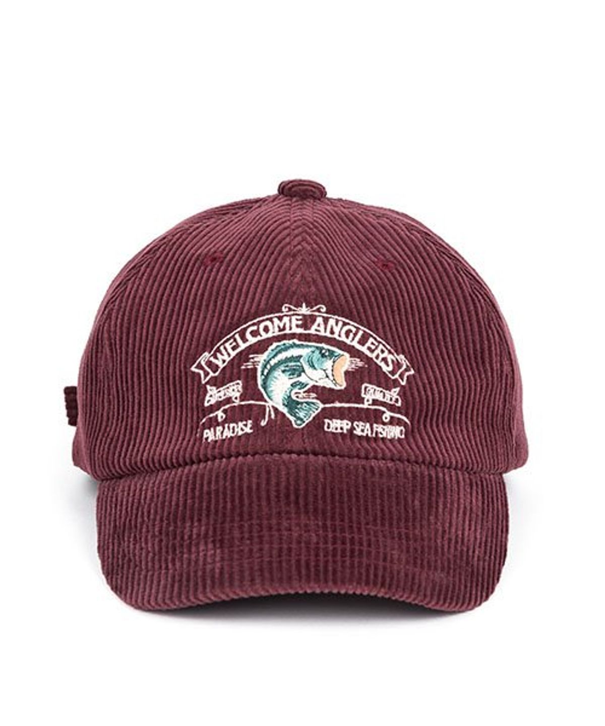 와일드 브릭스(WILD BRICKS) CORDUROY ANGLER CAP  (burgundy)