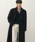 프리미어 퓨어 캐시미어 로브 더블 코트 [BLACK]