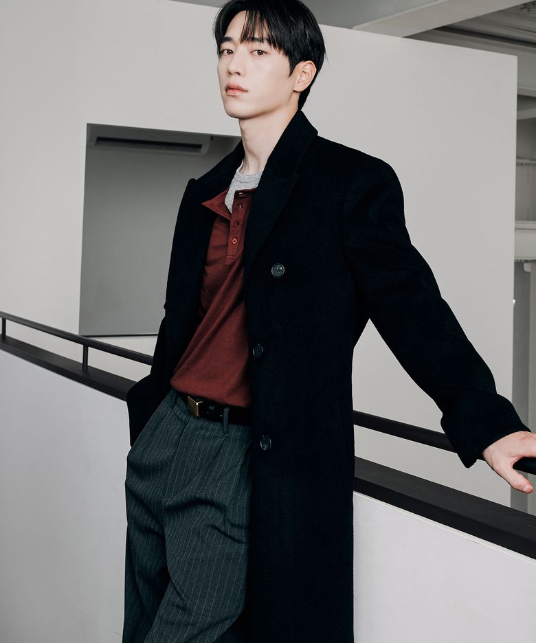 프리미어 퓨어 캐시미어 로브 더블 코트 [BLACK]