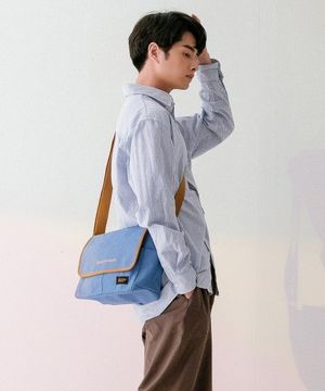 미니메신져코튼백(스카이블루)