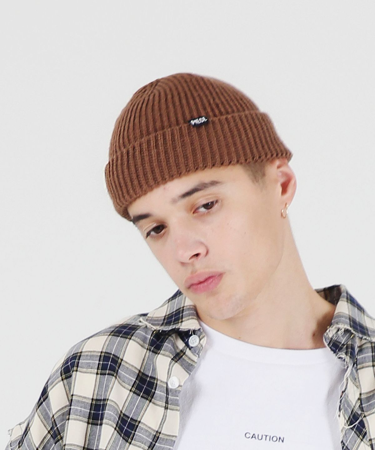 피스메이커(PIECE MAKER) PIECE WATCH CAP (CARAMEL)