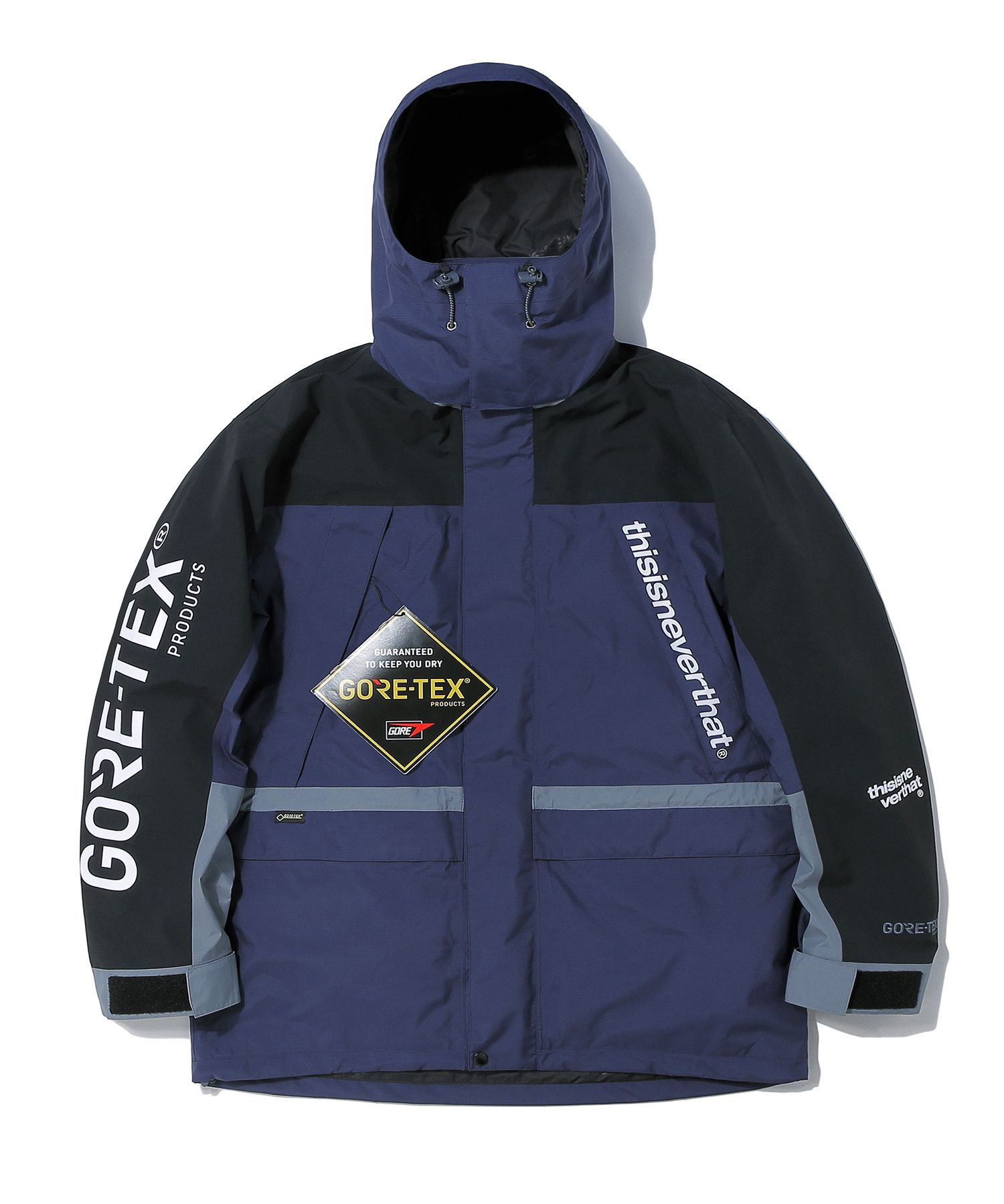 디스이즈네버댓(THISISNEVERTHAT) thisisneverthat x GORE-TEX City Peak Jacket Navy -  사이즈 & 후기 | 무신사