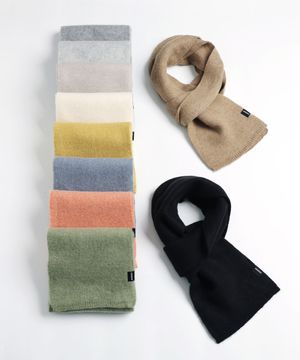 소프트 터치 숏 머플러 [10컬러]