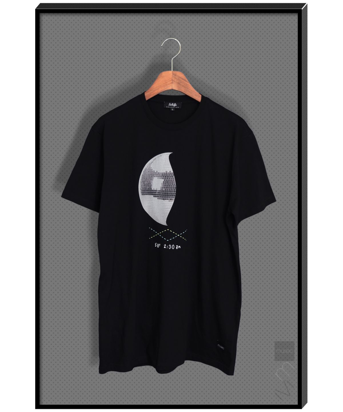 벨레파(BELLEFFA) mirror ball (미러볼) 디자이너 티셔츠 반팔티