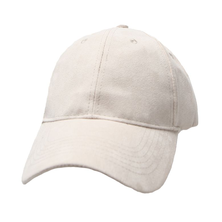 EV Plain Suade Cap (Ivory)