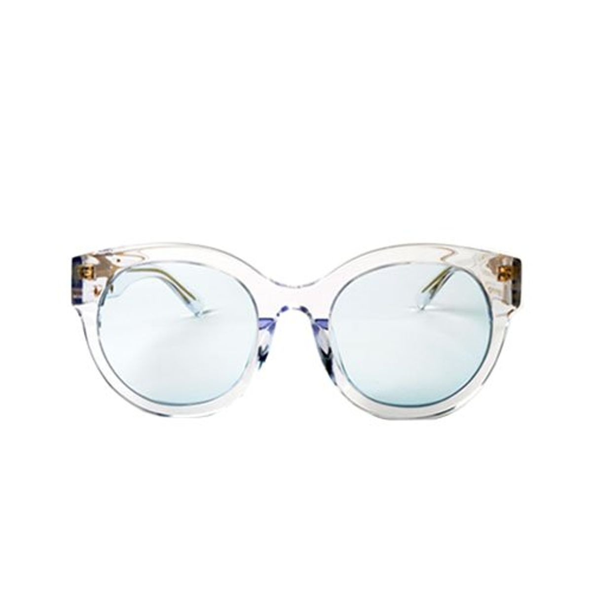 레이븐 티얼스(RAVEN TEARS) 세레머니 테이프 선글라스_crystal(blue tint lens)