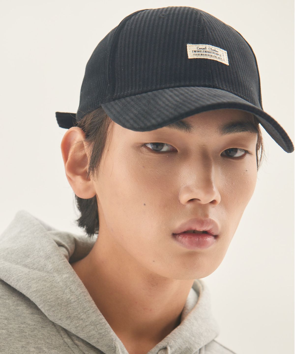 티엔피(TNP) 화이트 라벨 코듀로이 볼캡