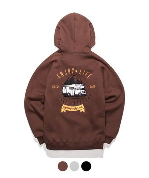 엔조이라이프 후드 갈색 HJHD5024