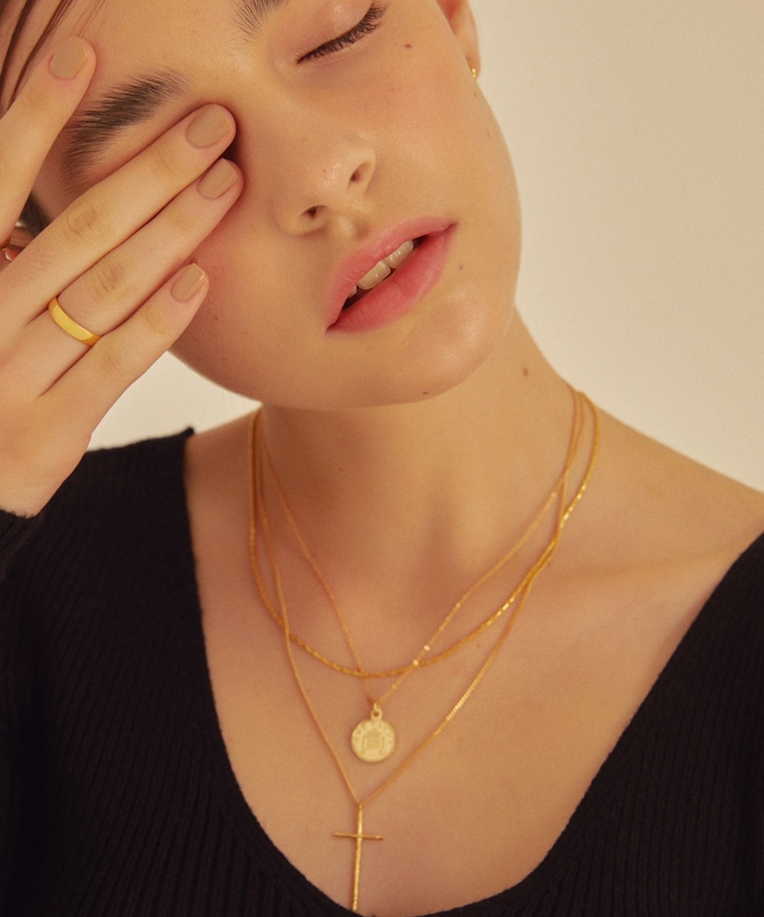 MUSINSA | LOVE ME MONSTER [3 SET] The Signal Necklace