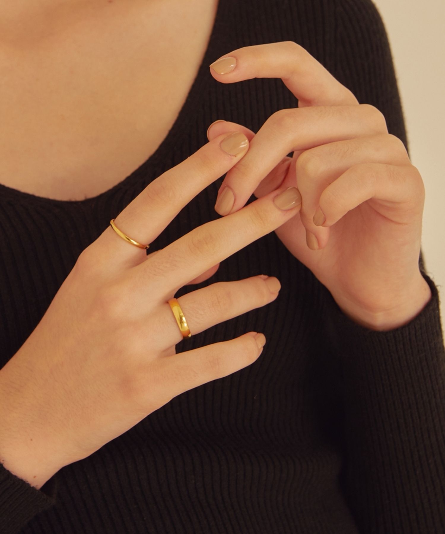 指輪・リング LOVE ME MONSTER Surgical4 Set Slim Surgical Rings L171MRI020 MUSINSA | LOVE ME MONSTER [Surgical_2 Set] Two Bold Surgical
