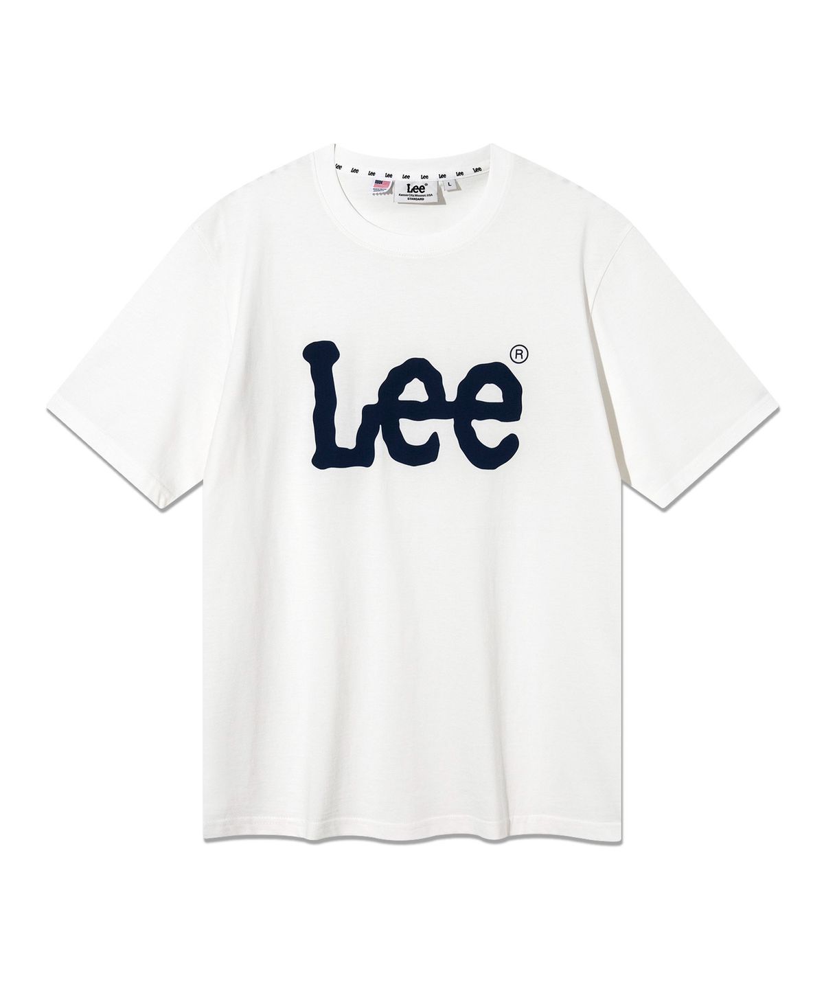 리(LEE) 빅 트위치 로고 티셔츠 화이트