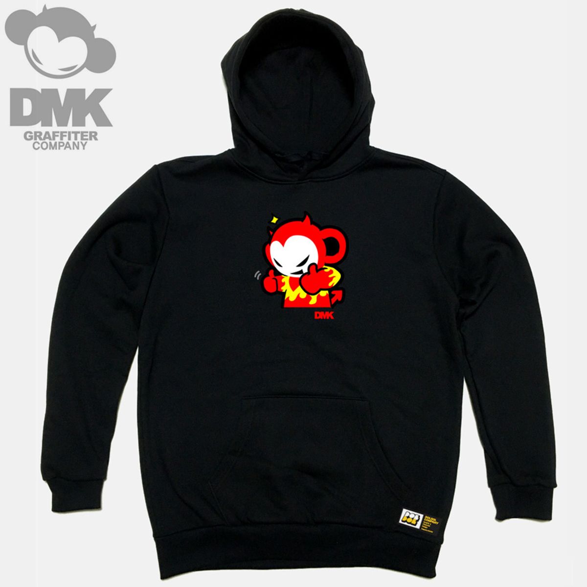 돌돌(DOLDOL) DMK_HOODY_19 그래피티 아티스트 데빌몽키 dmk 캐릭터 후드티 후디