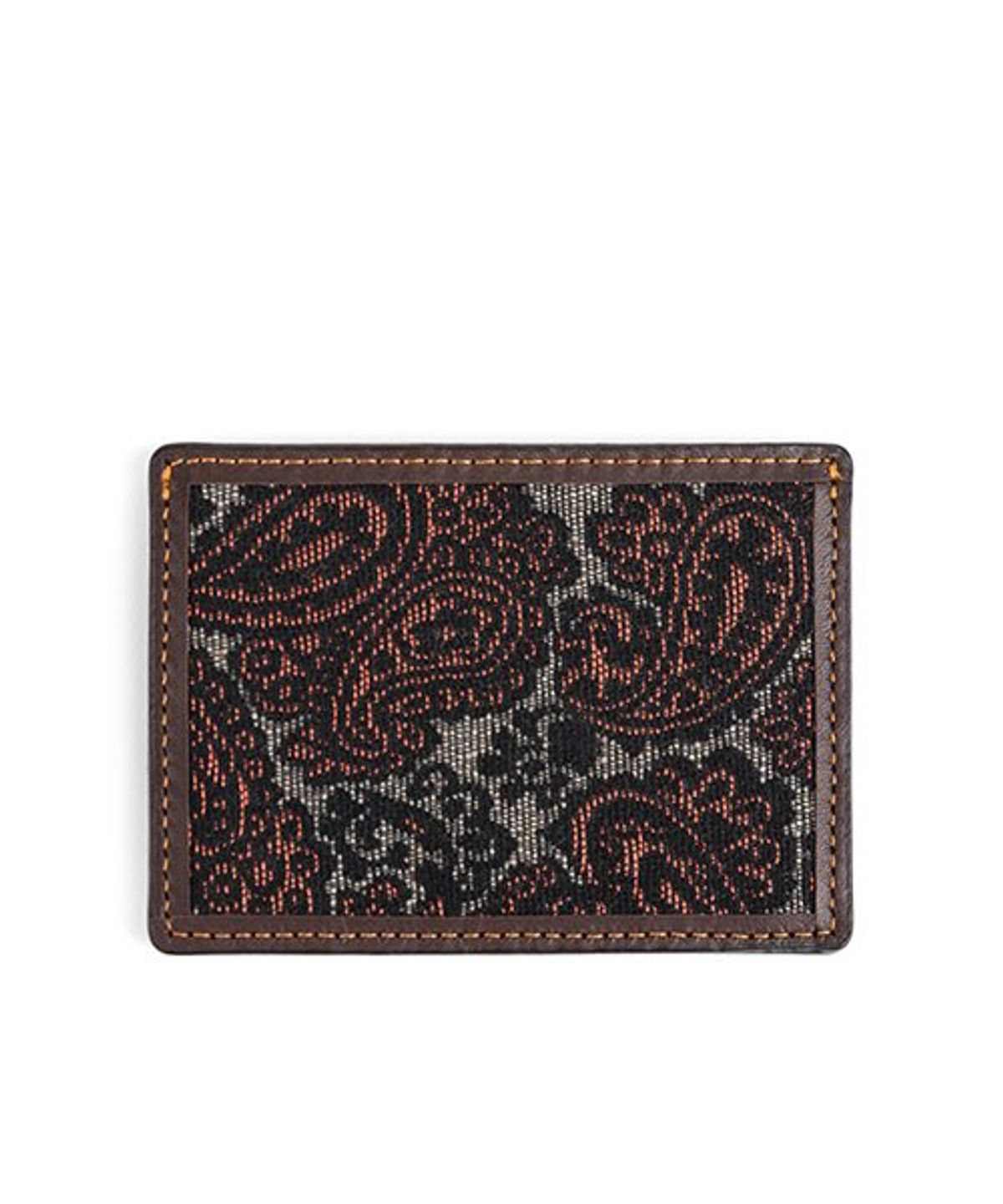 와일드 브릭스(WILD BRICKS) PAISLEY CARD CASE (brown)