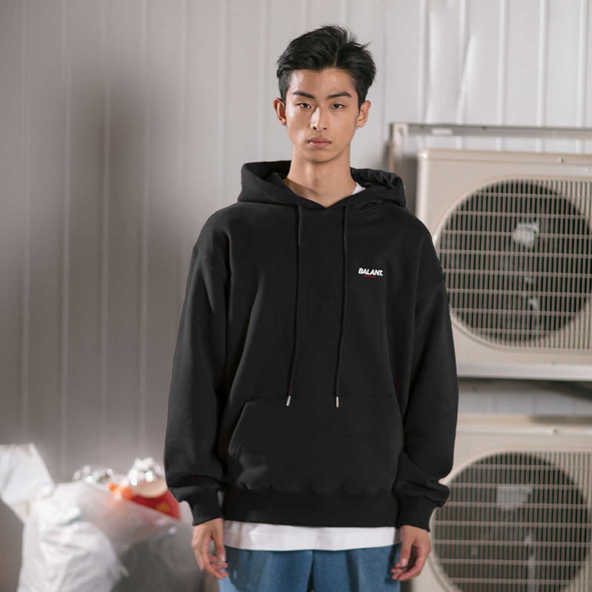 발란트(BALANT) 오리지널 밸런스 탤런트 후드 블랙