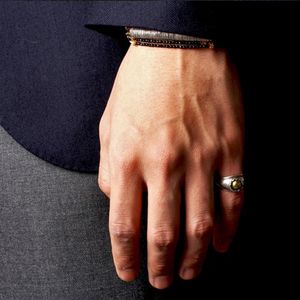 [Bs-255] 925실버 골드 포인트 반지