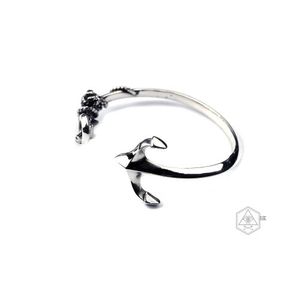 [Bs-262]925실버 닻 포인트 뱅글팔찌