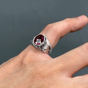 [Bs-280] 925실버 루비원석 애끼 반지