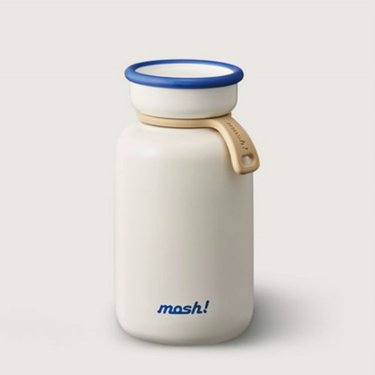 모슈(MOSH) 보온보냉 라떼 텀블러 330ml 화이트