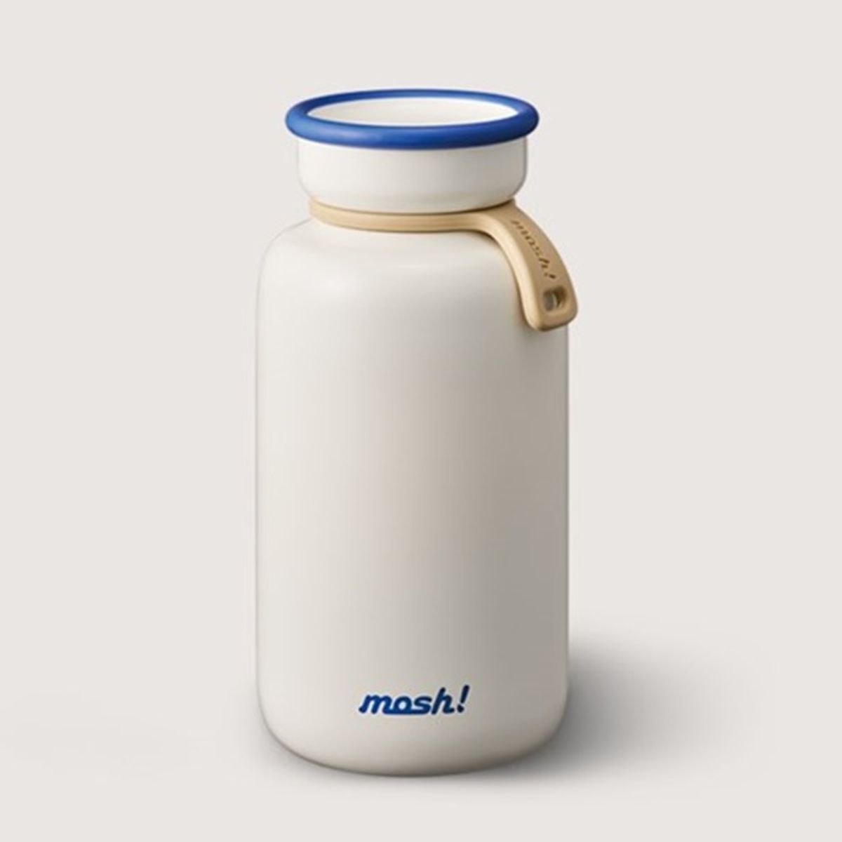 모슈(MOSH) 보온보냉 라떼 텀블러 450ml 화이트