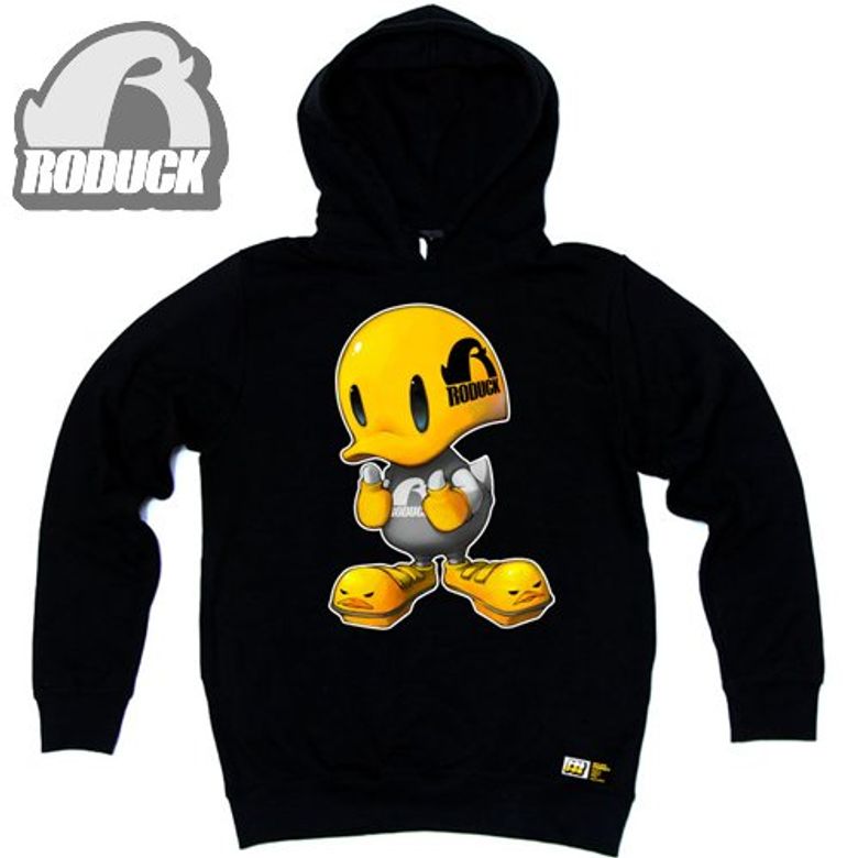 RODUCK_HOODY_11 로드 자전거 오리 로덕 캐릭터 그래픽 후드티 후디