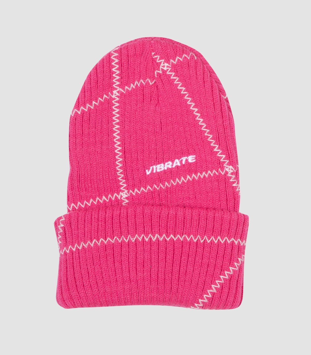 바이브레이트(VIBRATE) STITCH BEANIE (PINK)