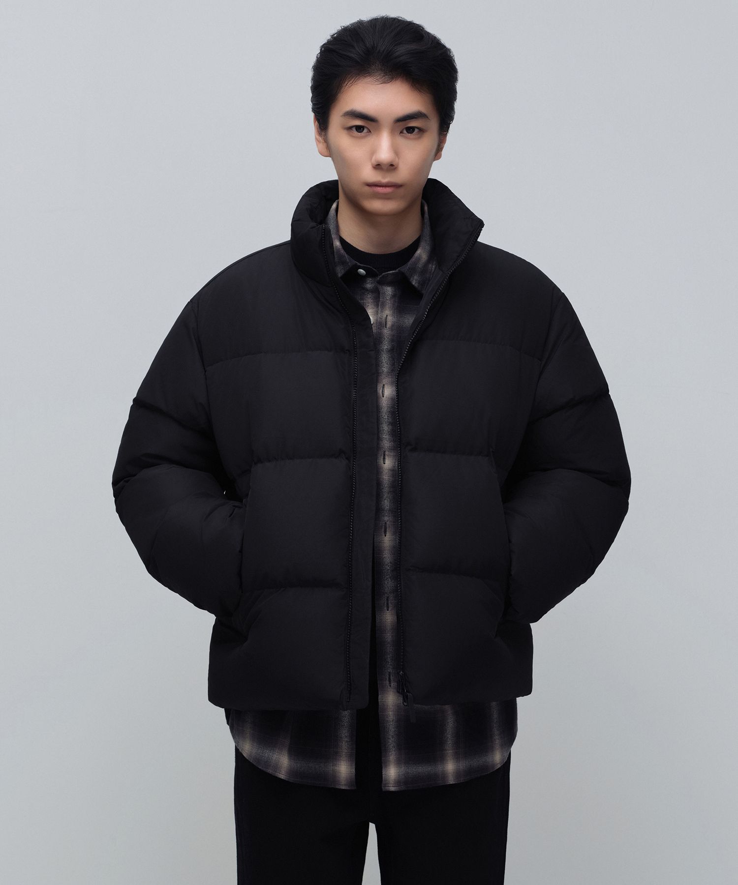 MUSINSA公式 | MUSINSA STANDARD ダウンパファーショートパッド入り