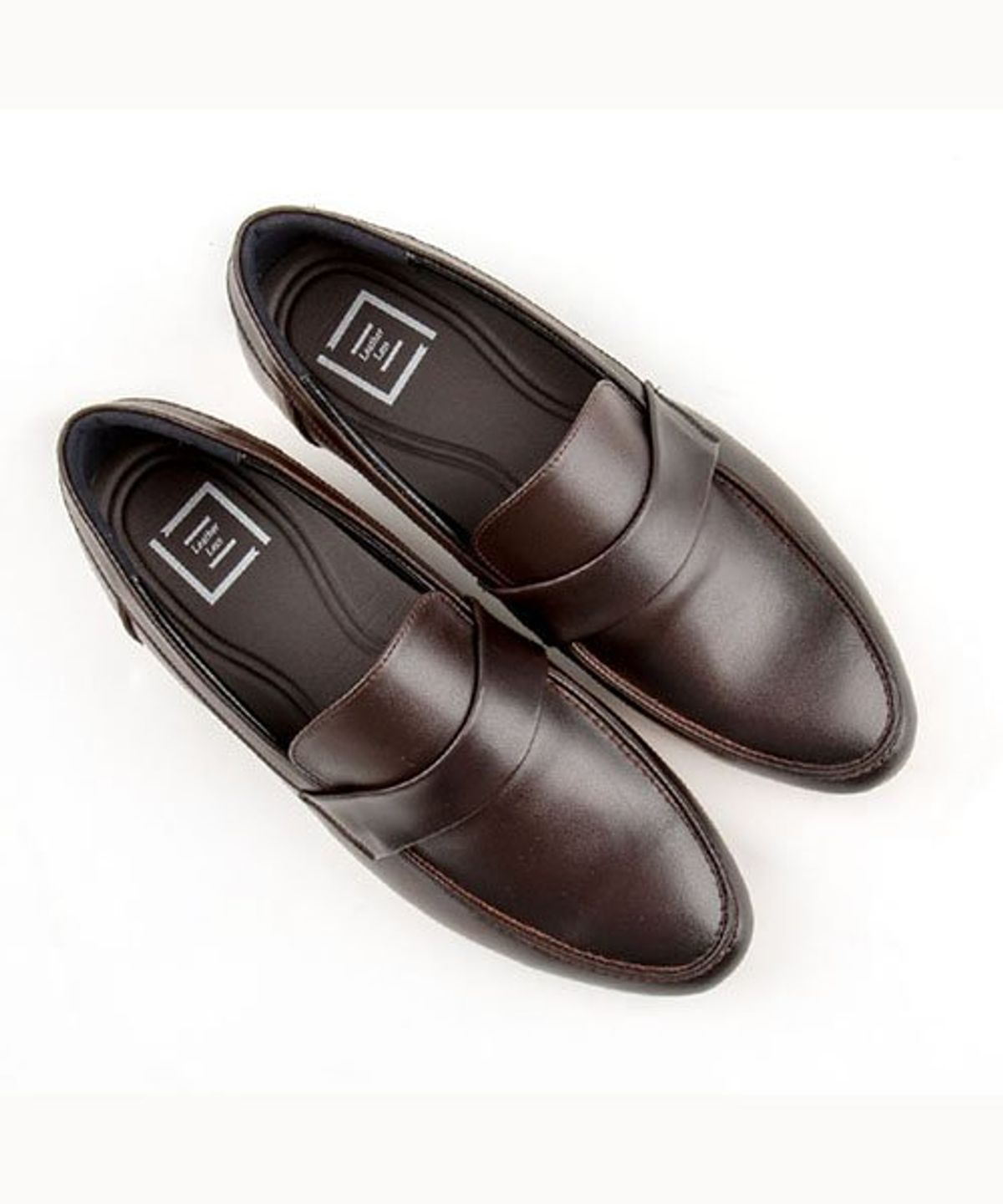 레더리스(LEATHERLESS) #5041 / 플렛 아웃솔 로퍼  / 다크브라운 / for men