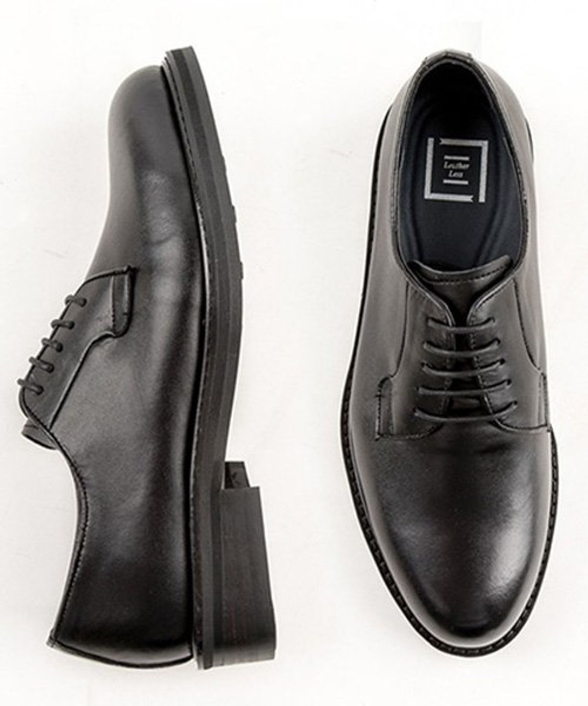 레더리스(LEATHERLESS) #405 / 와일드더비 / 블랙 / for men