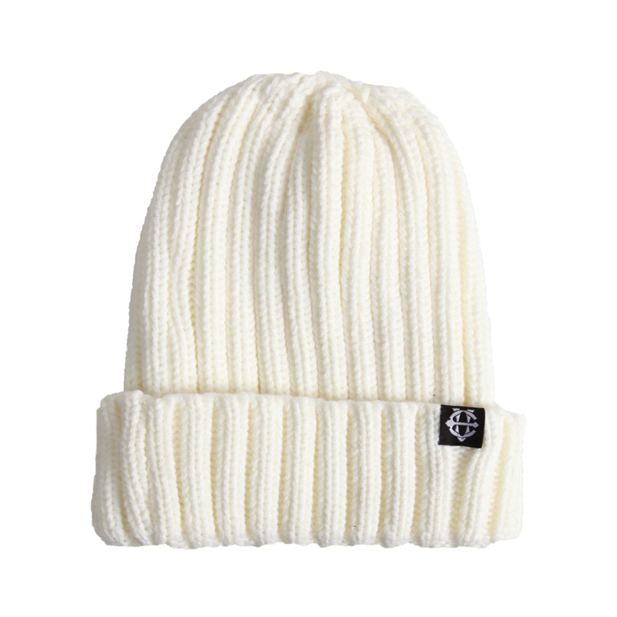 에잇볼륨(EIGHTVOLUME) EV Plain Pop Beanie (White)