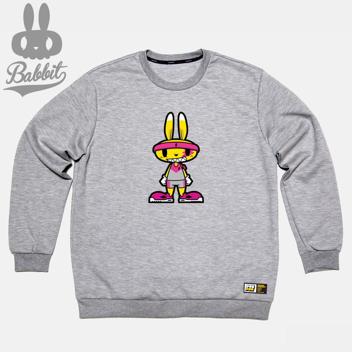 돌돌(DOLDOL) Bike Rabbit_MTM_11 바이크 라빗 토끼 캐릭터 그래픽 디자인 맨투맨 긴팔