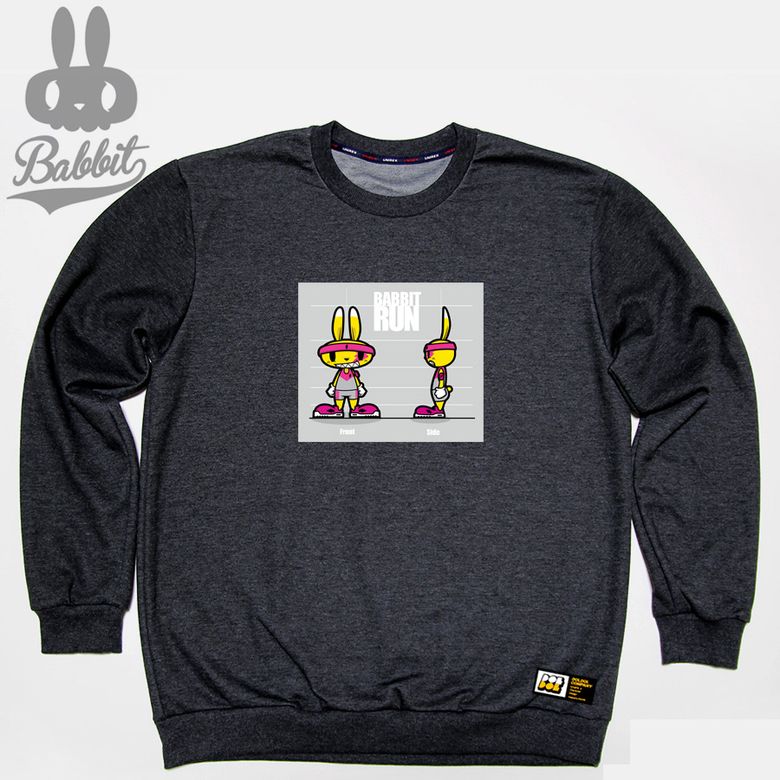 Bike Rabbit_MTM_15 바이크 라빗 토끼 캐릭터 맨투맨 긴팔