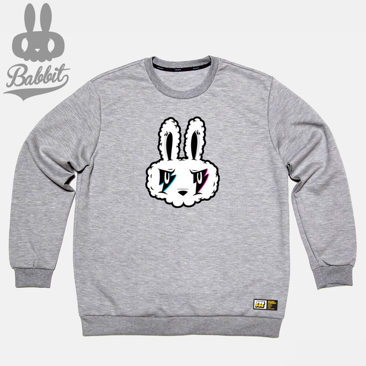 돌돌(DOLDOL) Bike Rabbit_MTM_27 바이크 라빗 런닝 토끼 바빗 그래픽 캐릭터 디자인 맨투맨 긴팔