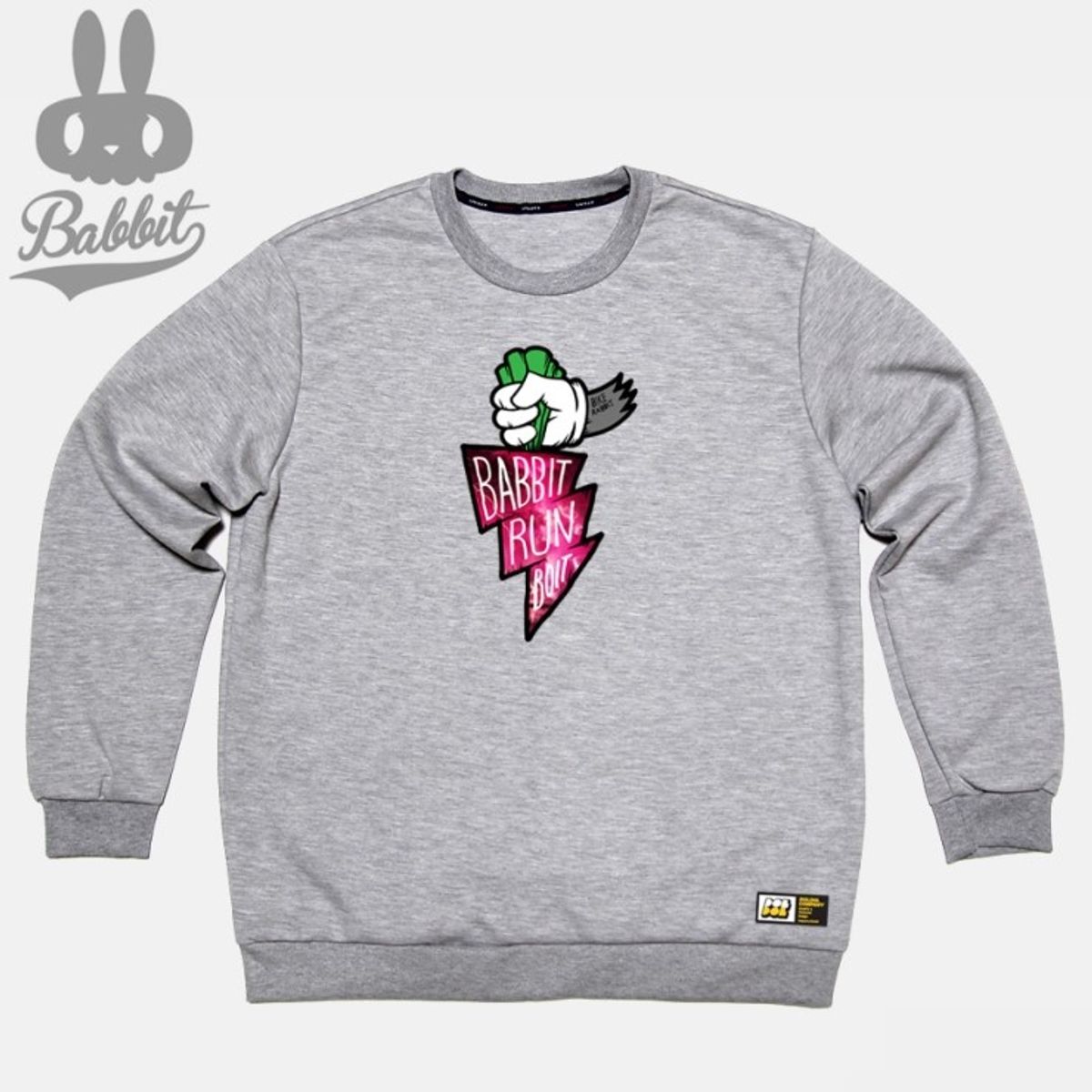 돌돌(DOLDOL) Bike Rabbit_MTM_34 바이크 라빗 런닝 토끼 바빗 그래픽 캐릭터 디자인 맨투맨 긴팔