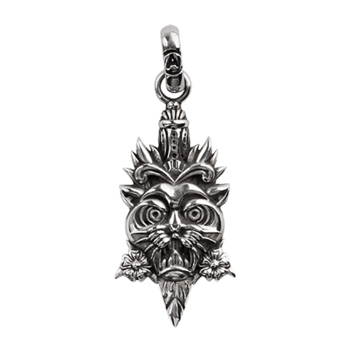 어나니머스아티즌(ANONYMOUS ARTISAN) Dagger Panther Flower Pendant