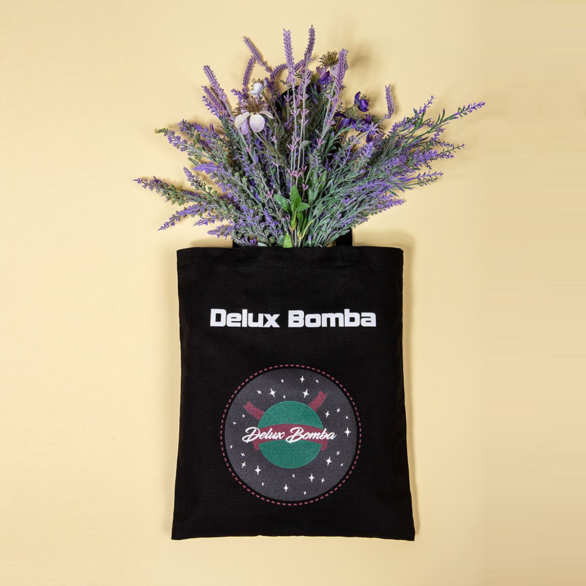 딜럭스 봄바(DELUX BOMBA) 텀블러 에코백 블랙