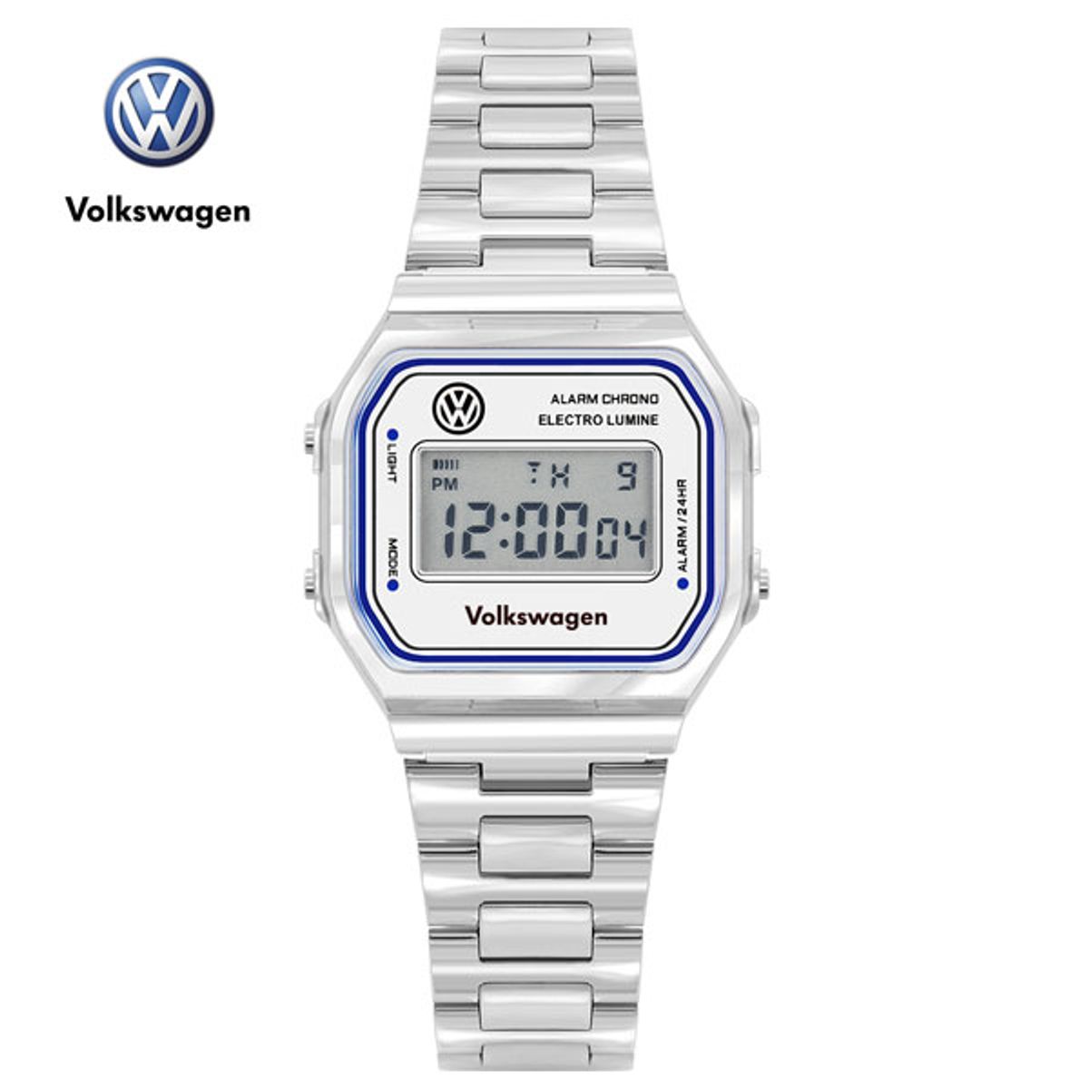 폭스바겐 와치(VOLKSVAGEN WATCH) 남여공용 디지털 메탈시계 VW-Beetle2-SV