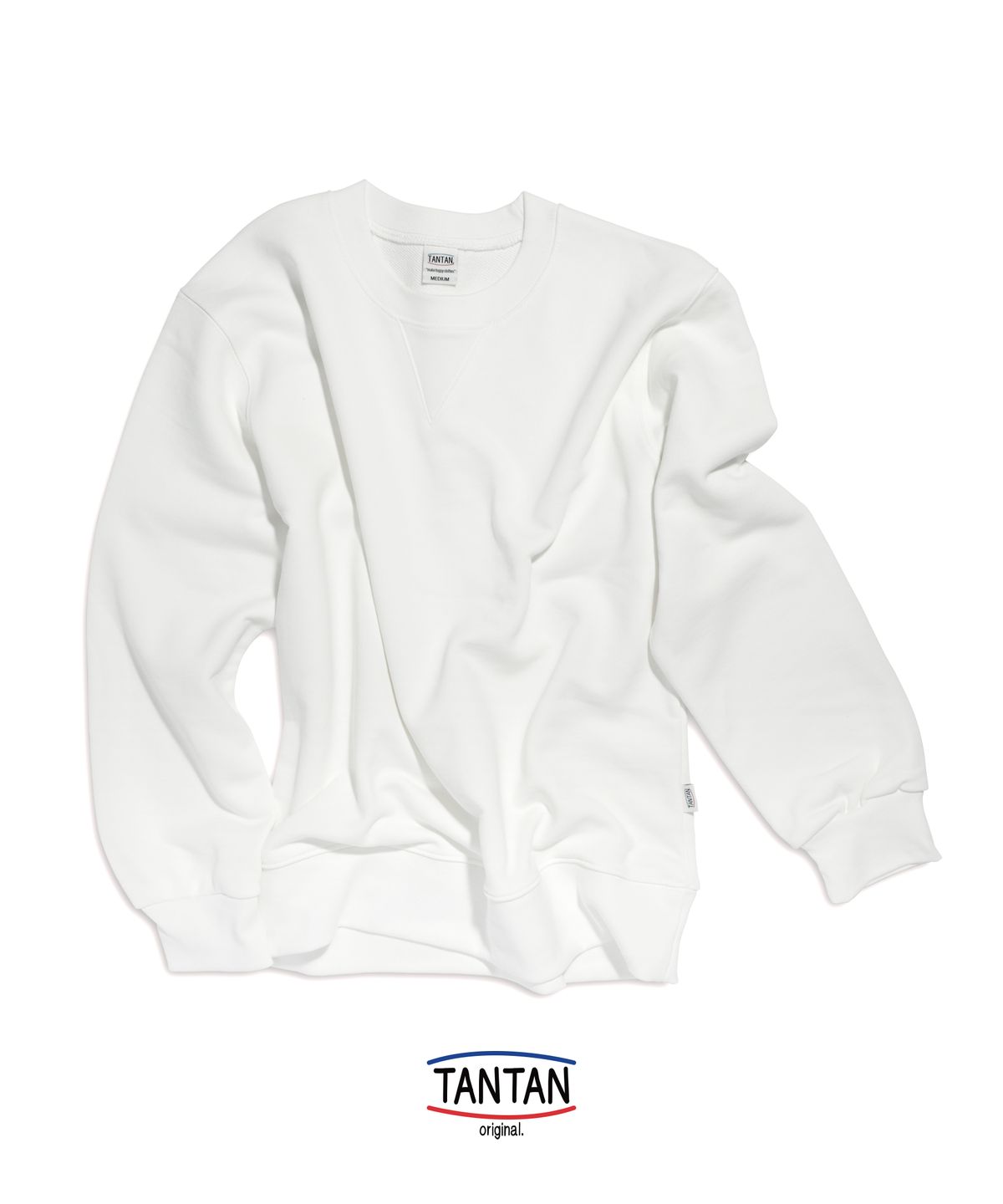 탄탄(TANTAN) 로컬 스웻셔츠 - 화이트