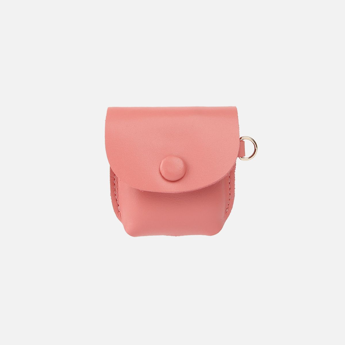살랑(SALRANG) Button Shoulder AirPods Leather Case Mellow Rose