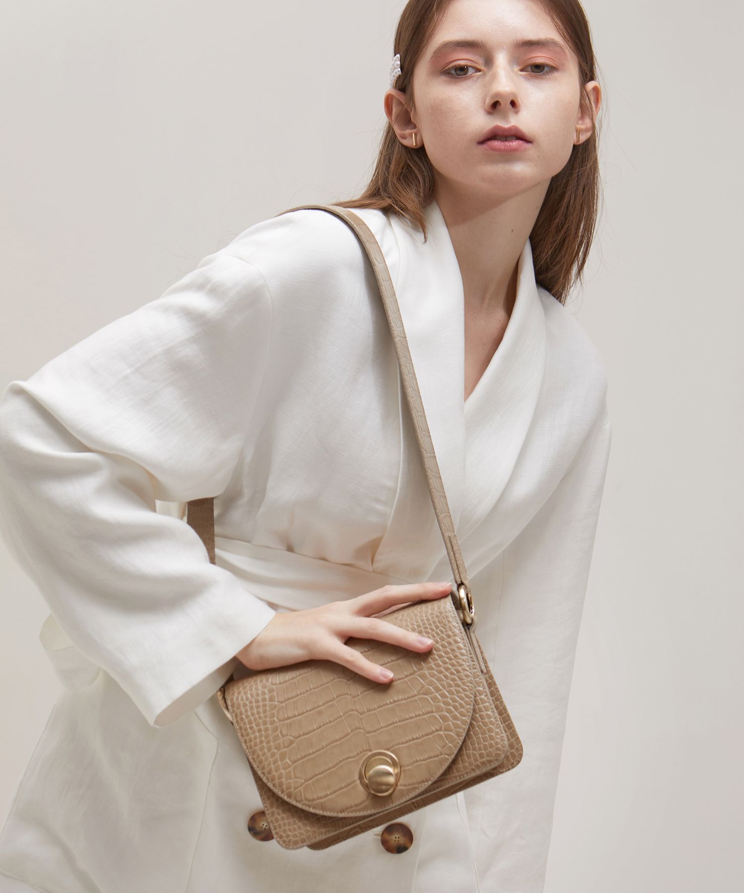 ★TOUT Y EST★ ISLE MINI CROC shoulder bag 6 color IAMBW015A MUSINSA | ANODDS ISLE MINI CROC shoulder bag 6 color