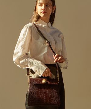 LAZEL CROC flap bag 3 color