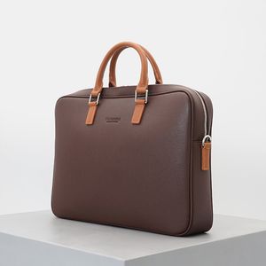 GLIK 가죽서류가방 (DARK BROWN)