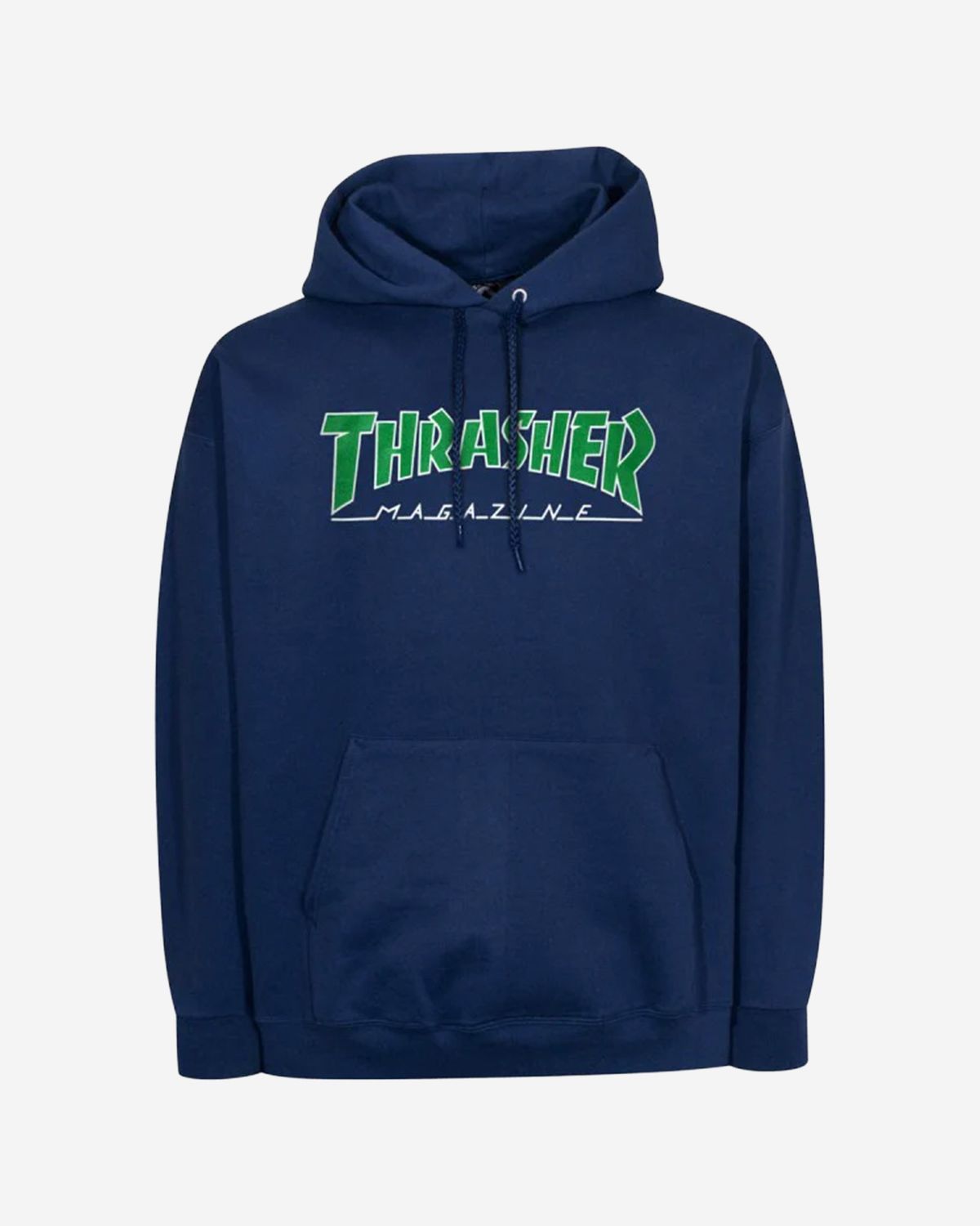 트레셔(THRASHER) OUTLINED HOOD [NAVY]