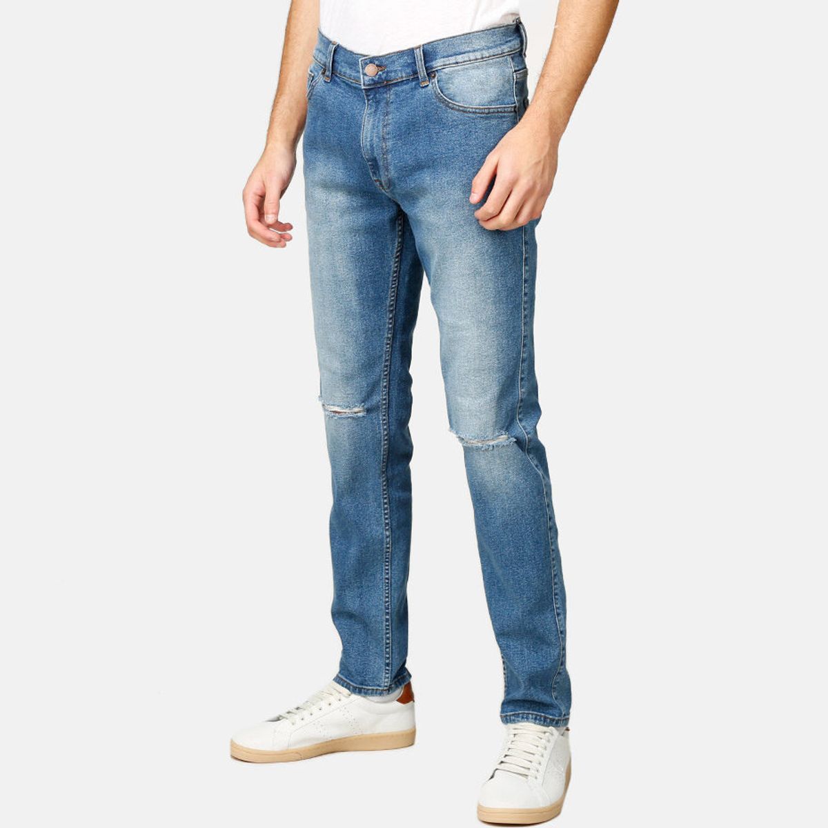 닥터데님(DR.DENIM) 클락 라이트 스톤 디스트로이드