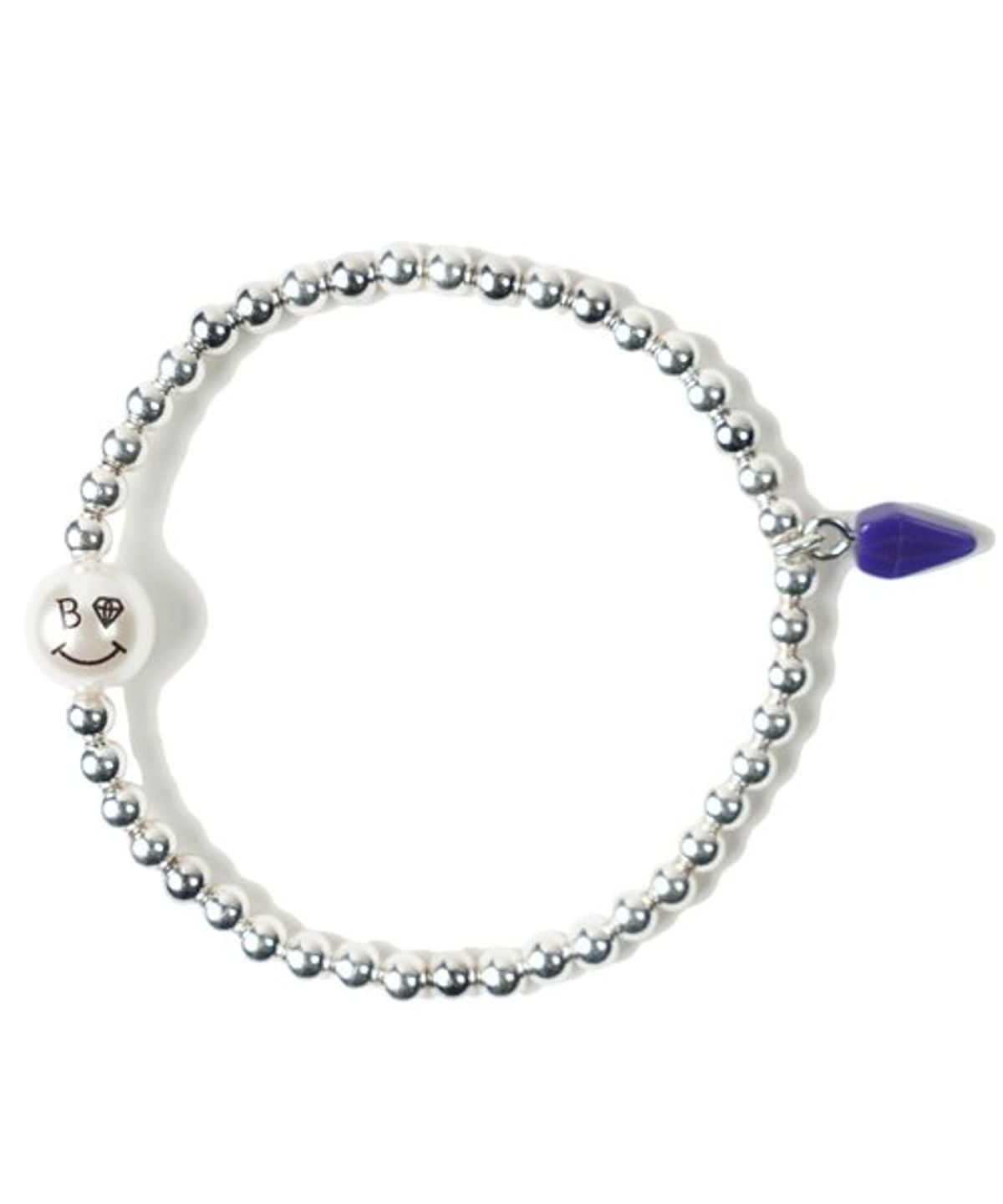 봉보(BONBEAU) Silver Blingbling Bracelet 실버볼 팔찌 4mm