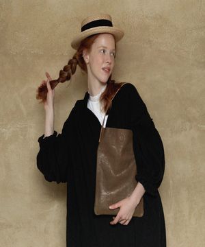 Milan squre shoulder (3colors)