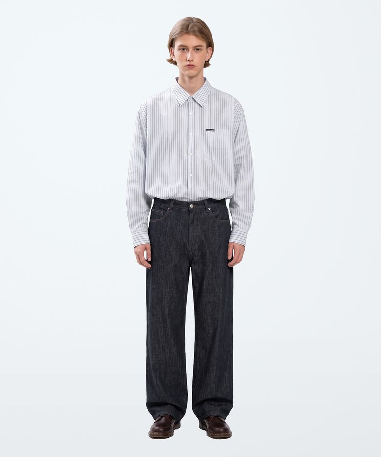 [오버사이즈] MAGINOT STRIPE SHIRTS (3 COLOR)