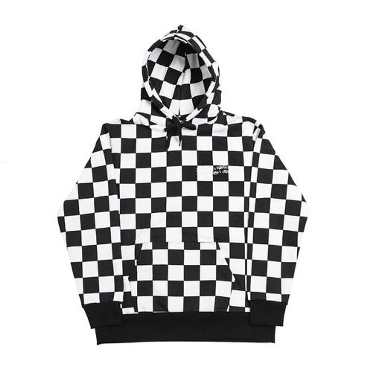 아임낫어휴먼비잉(I AM NOT A HUMAN BEING) [LIMITED EDITION] Basic Logo Hoodie - Black/White